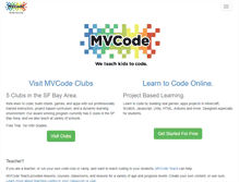 Tablet Screenshot of mvcode.com